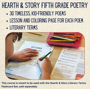 Hearth & Story Fifth Grade Poetry