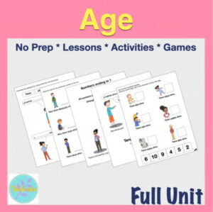 Elementary & Exploratory Spanish : Age