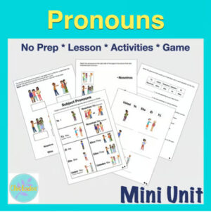 Elementary & Exploratory Spanish : Pronouns