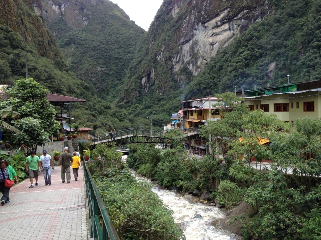 A Handcrafted Education: Aguas Calientes, Peru (at the base of Machu Picchu) 