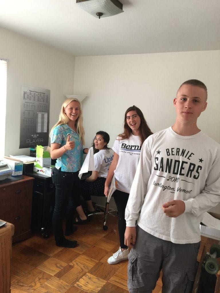 Project Based Learning: The staffers Sean volunteered with. We let them take over our house for a couple of weeks. 