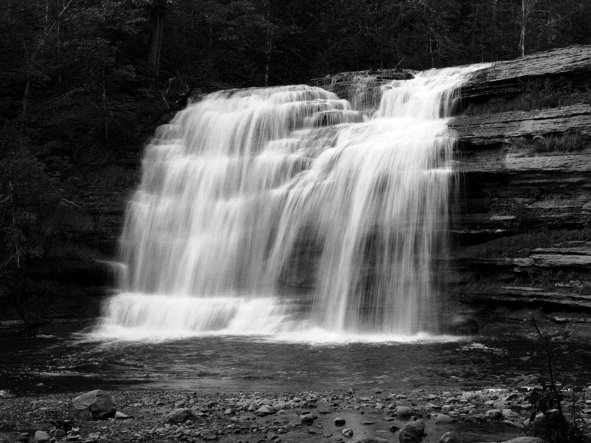 Photograph of Pixley Falls, NY by Jake K. Siders, 13, homeschooled in CA. He won 1st place and People's choice in TriValley Conservancy Freeze Frame photo contest this summer with a different photo.