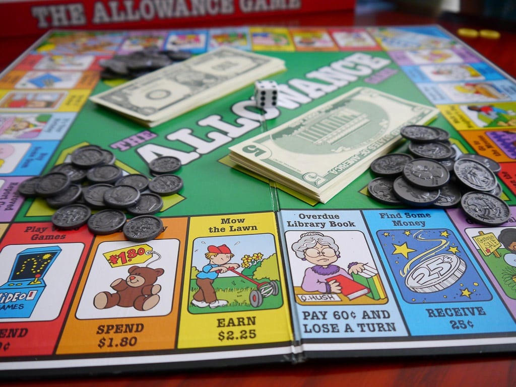 Homeschooling Resource Allowance Gameboard