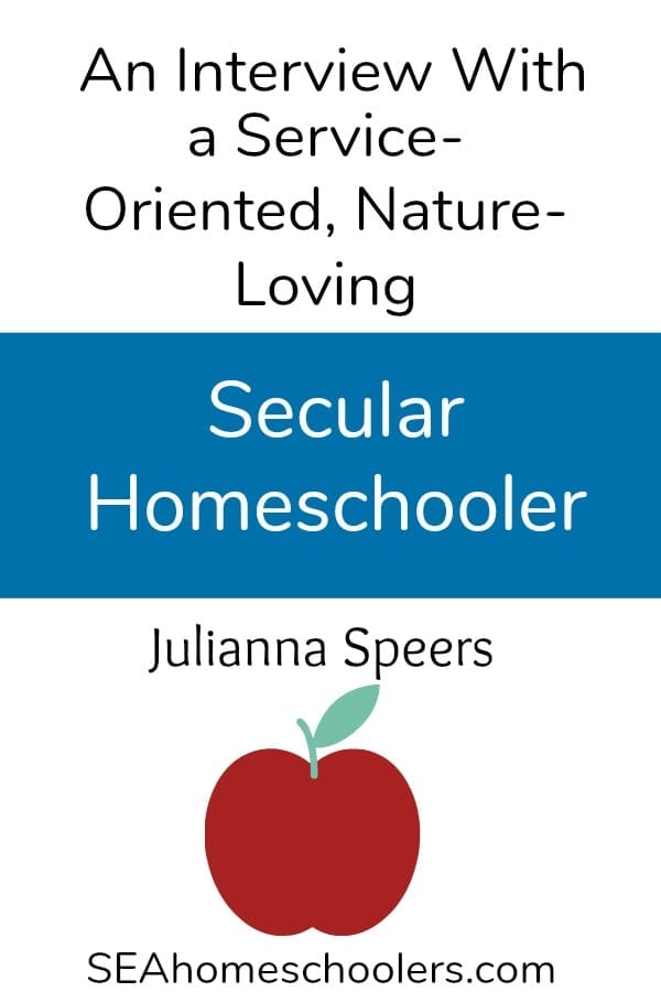 Interview with Secular Homeschooler Julianna Speers