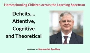 Thomas Morrow speaks about learning challenges in children as part of