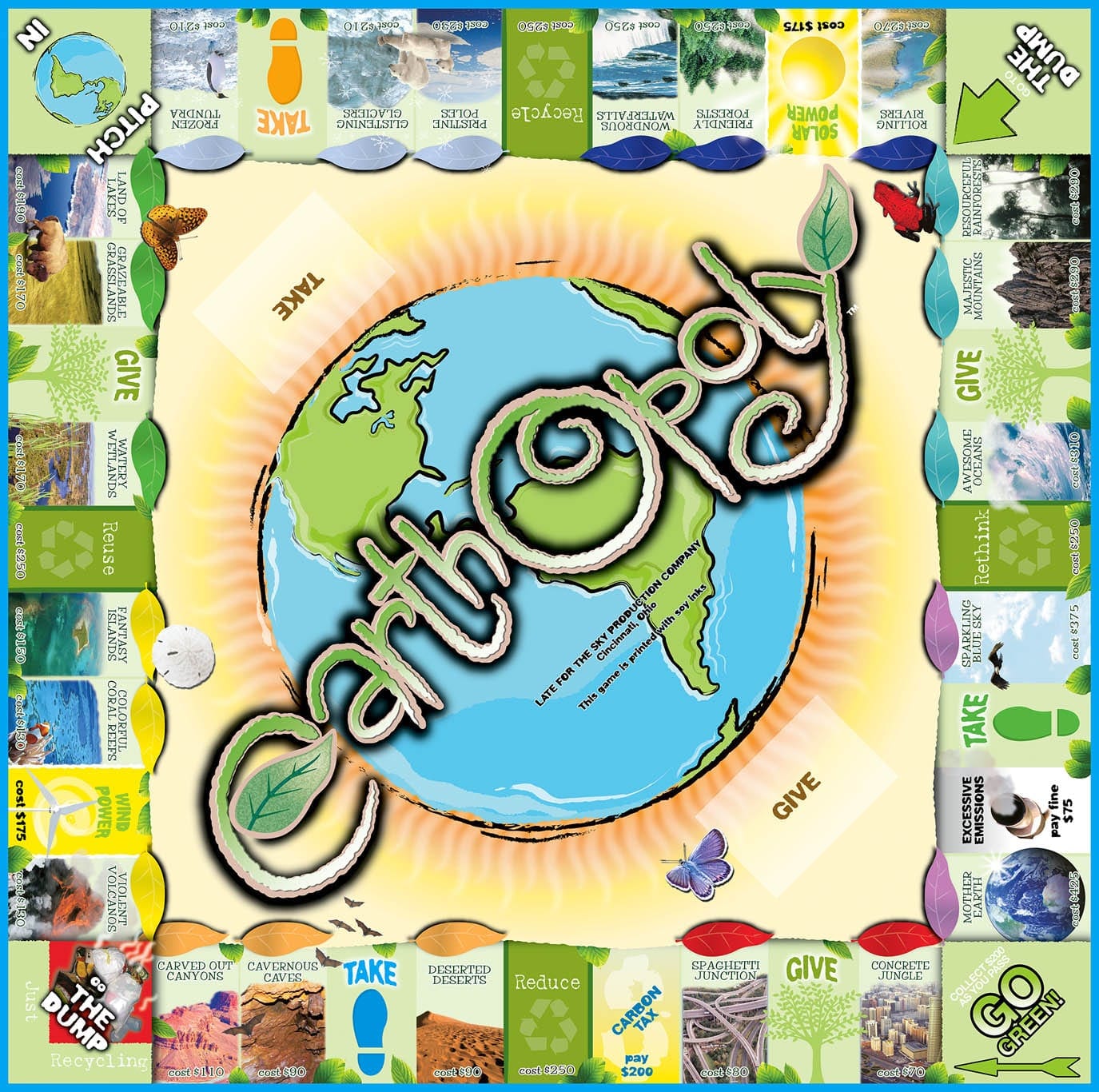 Earthopoly - Environmentally Friendly Games
