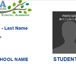 make a free homeschooling id card