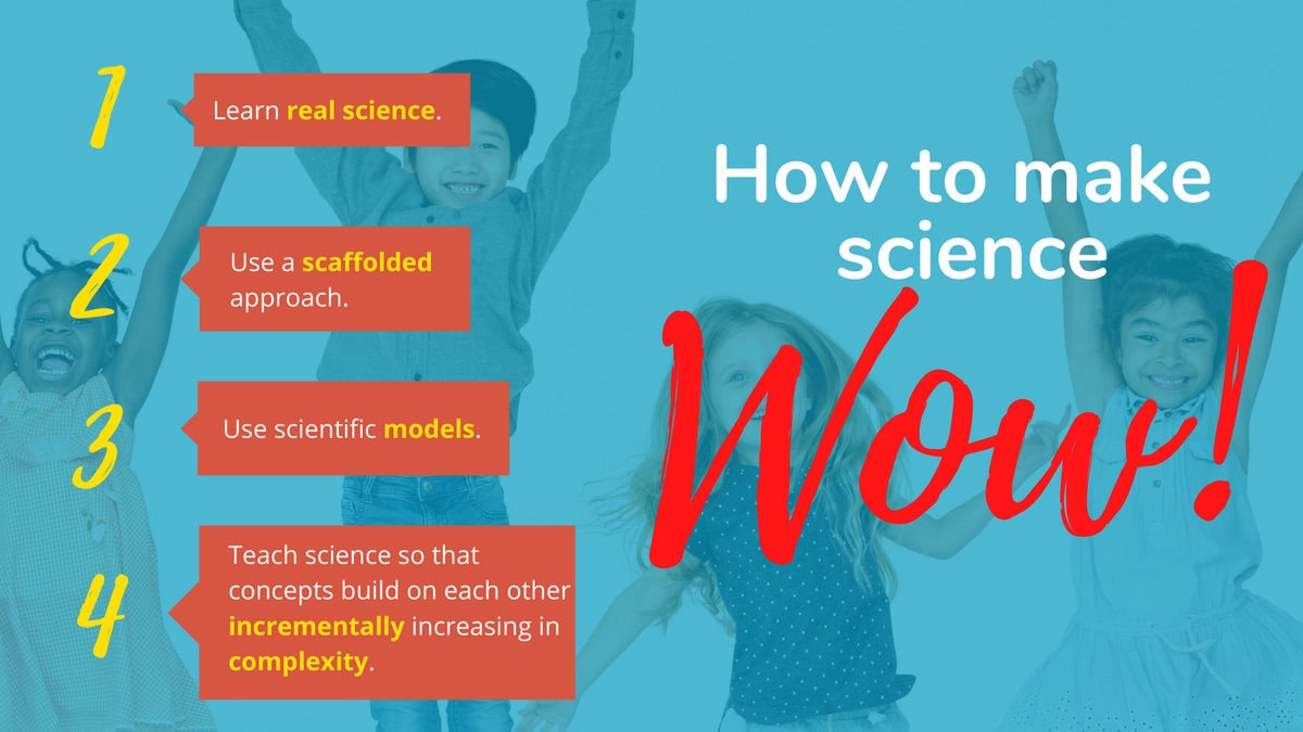 How to make science WOW v2 -- How to take your science from ho-hum to wow Blair Lee: How to Take Your Science from Ho-Hum to WOW!