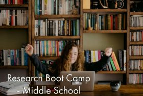 Middle School Research Boot Camp, SEA Online Classes