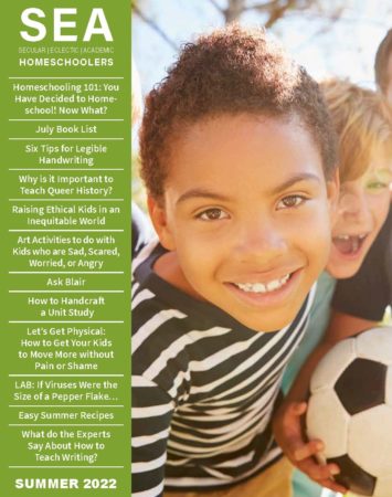 SEA Homeschooler Magazine, Summer July 2022, Secular Homeschool