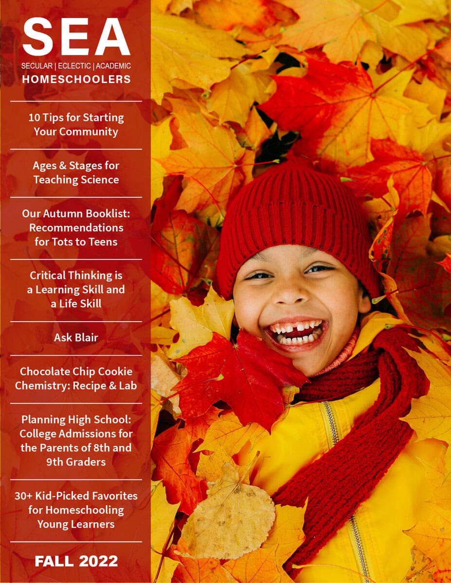 SEA Homeschoolers Magazine - Secular Homeschooling Resources