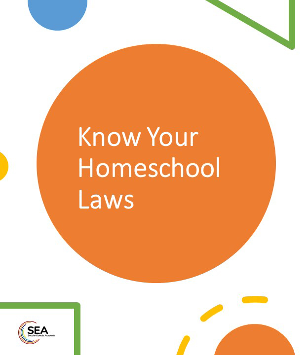 Homeschool Laws, Homeschooling 101, seahomeschoolers.com, SEA Homeschoolers, Blair Lee